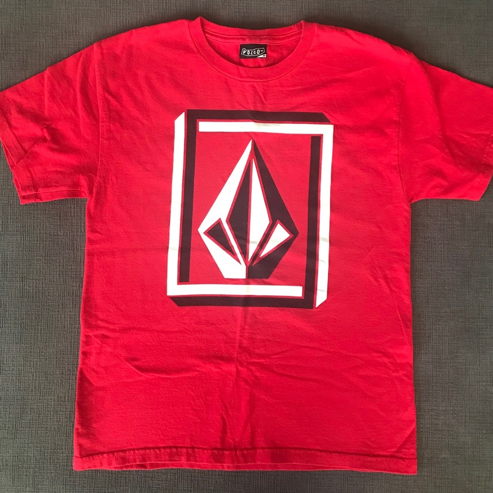Youth Boys Volcom short sleeve shirt Size: Medium